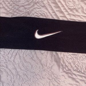nike black tie headband